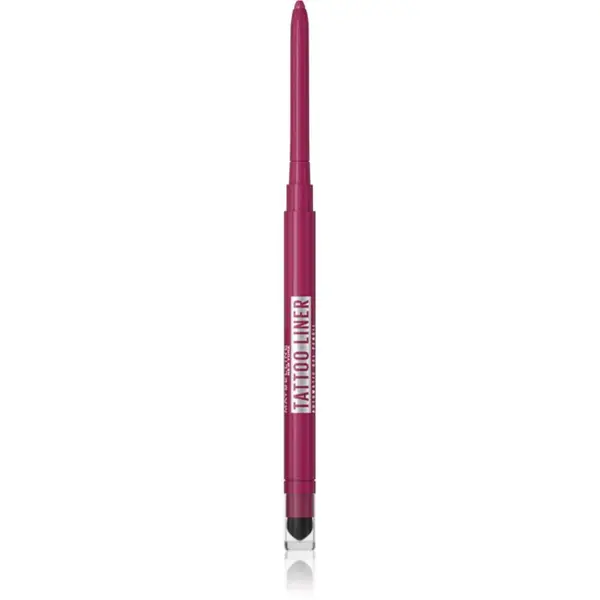 MAYBELLINE NEW YORK Tattoo Liner Smokey gélová ceruzka na oči odtieň Burgundy Break 1.3 g