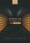 Information Technology Law - Ian J.  Lloyd