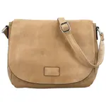 Stylová dámská koženková crossbody kabelka Jacinda, khaki