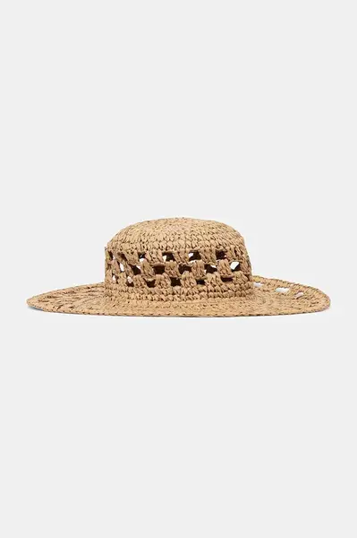 Klobouk Answear.LAB hnědá barva