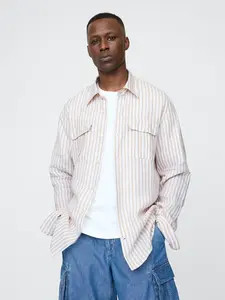 GAP Pánská Lněná košile Classic Shirt 728110-09 Velikost: XXL