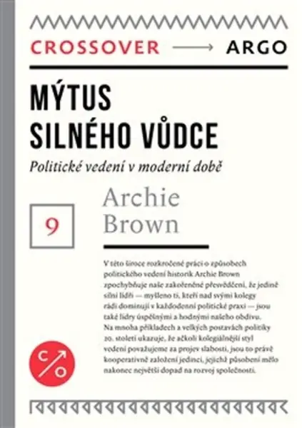 Mýtus silného vůdce (poškozená) - Archie Brown