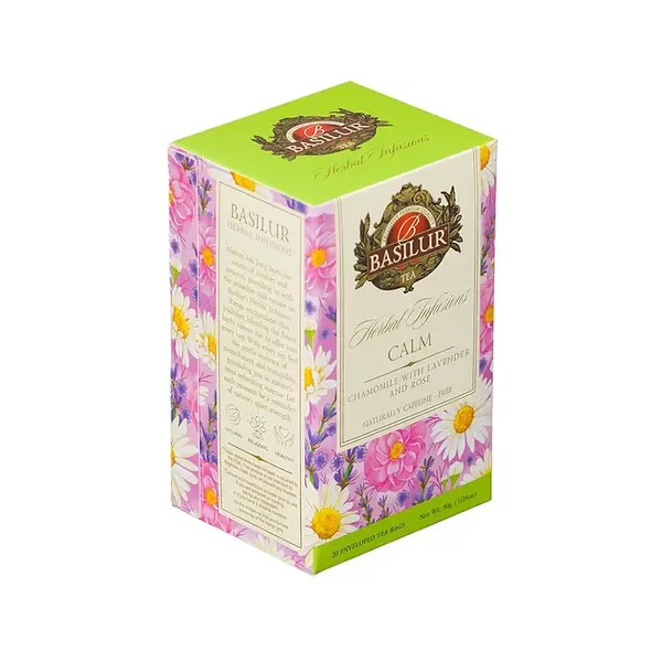 BASILUR Herbal calm bylinný čaj 20 sáčkov