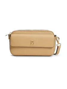 TOMMY HILFIGER Taška cez rameno  piesková