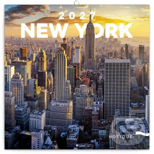 New York 2027 - nástěnný kalendář