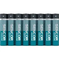 Sencor SBA LR03 8S AAA ALK Alkalické batérie, modrá, veľkosť