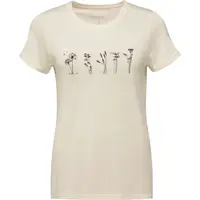 Devold CLASSIC FLOWERS Dámske tričko, biela, veľkosť