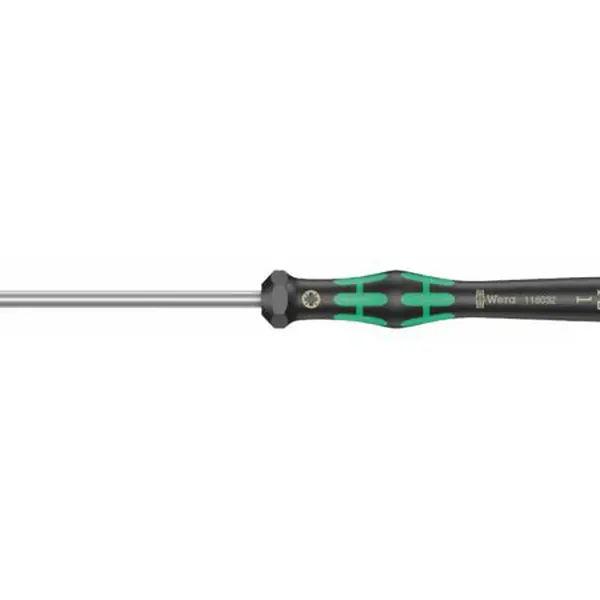 Wera 118032 Šroubovák křížový PZ 1x80 mm k použití v elektronice Kraftform Micro typ 2055