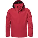 Schöffel GMUND Větru a vodě odolná bunda, červená, velikost