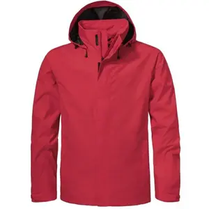 Schöffel GMUND Větru a vodě odolná bunda, červená, velikost