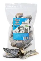 Natureca pochoutka losos kůže sušená kousky 100g