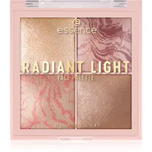 essence Radiant Light paletka rozjasňovačů a tvářenek odstín Glow Icon 11 g