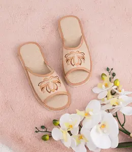 Ženy Pantofle Natural Style NS-015 Béžový Lotus