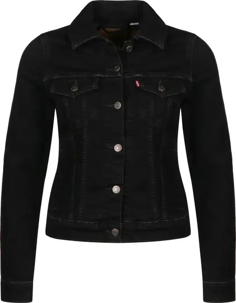 LEVI'S ® Prechodná bunda 'Original Trucker Jacket'  čierny denim
