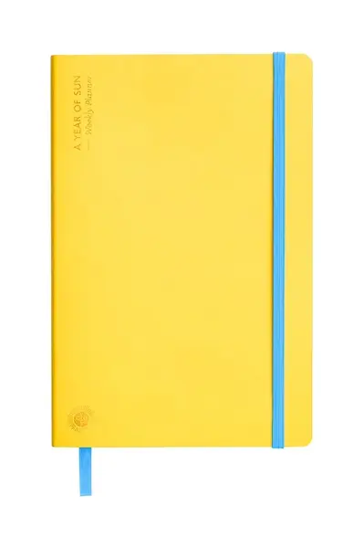 Týdenní plánovač Octaevo A Year Of Sun Agenda žlutá barva