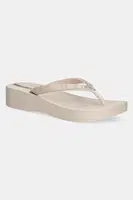 Žabky Ipanema MESH X PLAT dámské, béžová barva, na platformě, 83612-BB803