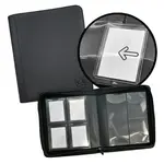 Album na toploadery TCG Guru 4-Pocket Zippered - Black