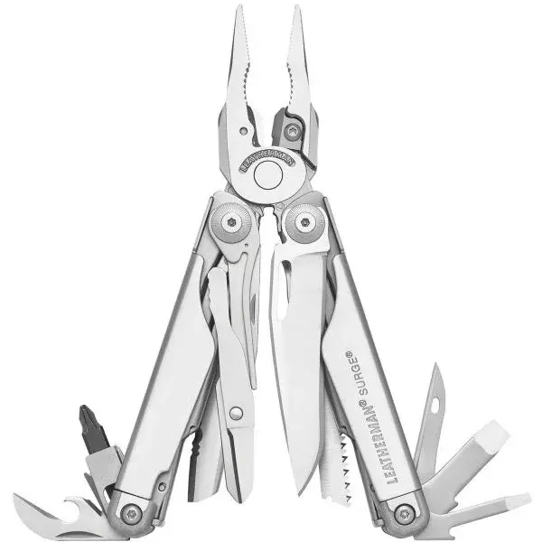 Leatherman SURGE Multifunkčné kliešte, strieborná, veľkosť