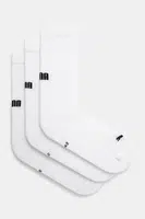 Ponožky Puma 3-pack bílá barva, 938372