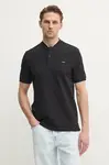 Polo tričko Calvin Klein černá barva, K10K114139