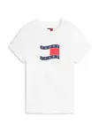 Tommy Jeans Tričko  námornícka modrá / červená / biela
