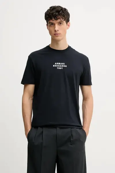 Bavlněné tričko Armani Exchange