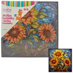 Diamantové malování - Slunečnice 30 x 30 cm