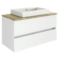 Held SKŘÍŇKA S UMYVADLEM, bílá, bílá, 100 cm