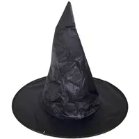 Set karneval - Klobouk čarodějnický černý 35x35 cm