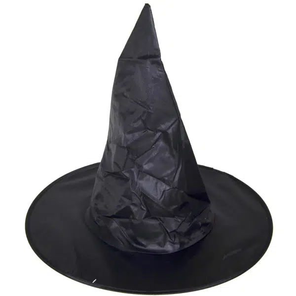 Set karneval - Klobouk čarodějnický černý 35x35 cm