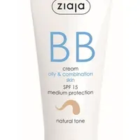 Ziaja BB krém pro mastnou, smíšenou pleť tón přirozený SPF15 50 ml