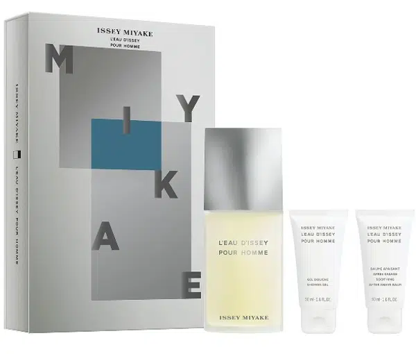 Issey Miyake L´Eau D´Issey Pour Homme - EDT 125 ml + sprchový gel 50 ml + balzám po holení 50 ml