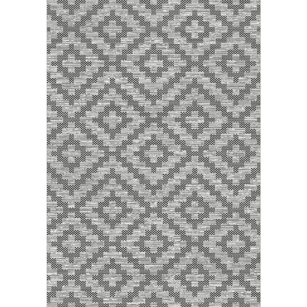 Novel VENKOVNÍ KOBEREC, 80/150 cm, šedá, tmavě šedá