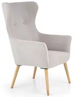 HALMAR Relaxační křeslo COTTO světle šedá