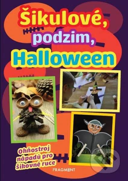 Šikulové, podzim, Halloween - kniha z kategorie Omalovánky, vystřihovánky, papír