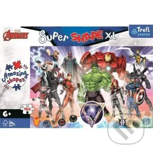 Super Shape XL Avengers - puzzle z kategorie Maxi dílky