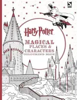 Harry Potter Coloring Book 3 (Magical Places and Characters) - kniha z kategorie Omalovánky