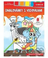 Omalovánky s vodovkami - Cirkus A4 - kniha z kategorie Omalovánky