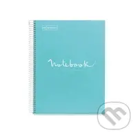 Miquelrius poznámkový blok Emotions A4, 90 g - tečky světle modrý