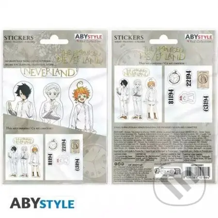 Zaslíbená Země Nezemě samolepky - 2 aršíky