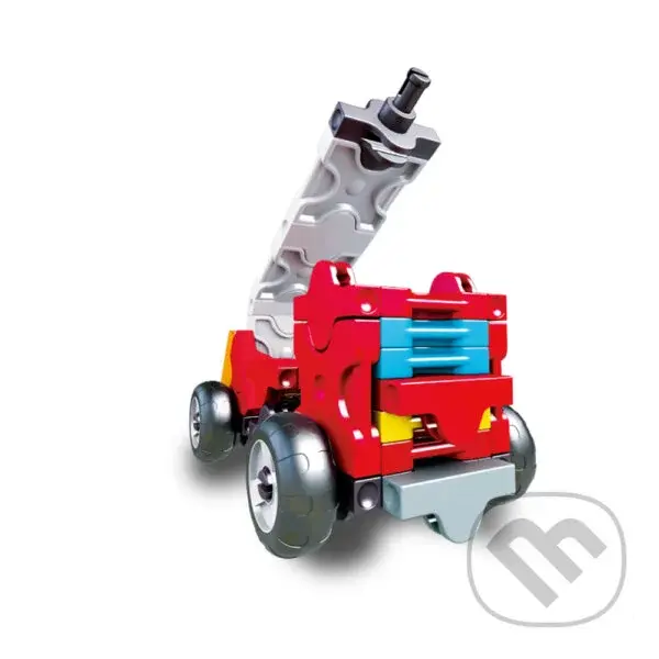LaQ stavebnica Hamacron Constructor Mini Hasičské auto,LaQ stavebnica Hamacron Constructor Mini Hasičské auto - hra z kategorie Stavebnice