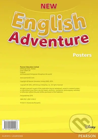 New English Adventure - Starter B Posters - kniha z kategorie Jazykové učebnice a slovníky