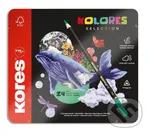 Kores Trojhranné pastelky Kolores Selection - 24 barev