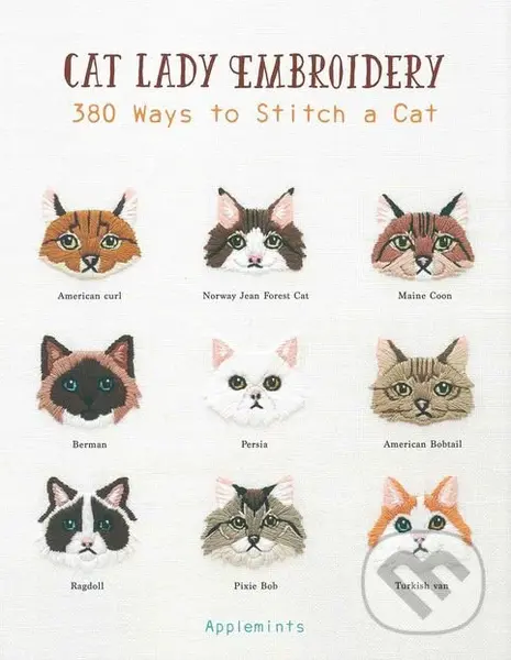 Cat Lady Embroidery (380 Ways to Stitch a Cat)
