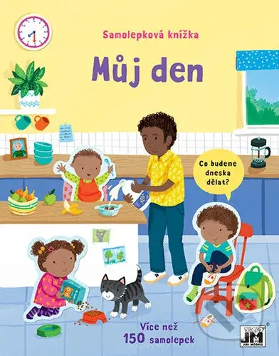 Můj den (Samolepková knížka) - kniha z kategorie Omalovánky