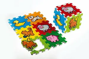 Moje první zvířátka - Pěnové puzzle 6 ks