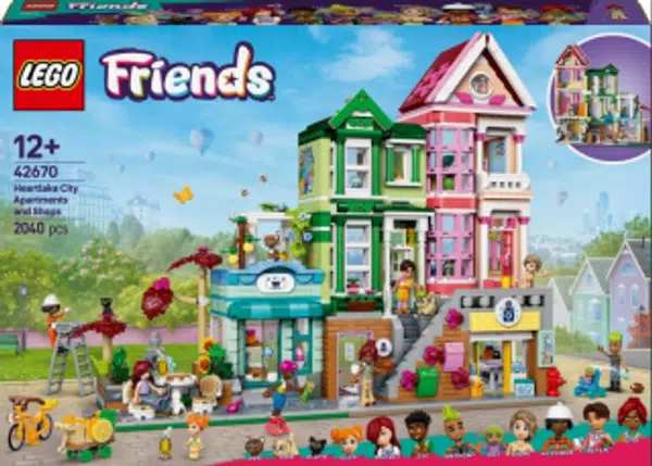 Apartmány a obchody v městečku Heartlake - Friends (42670)