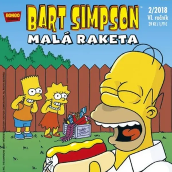 Simpsonovi - Bart Simpson 2/2018 - Malá raketa - Matt Groening