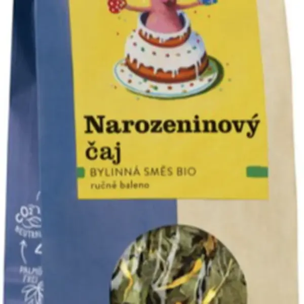Narozeninový čaj (bio, bylinná směs, sypaný, 50 g)