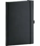 Notes Aprint - černý, tečkovaný, 15 × 21 cm